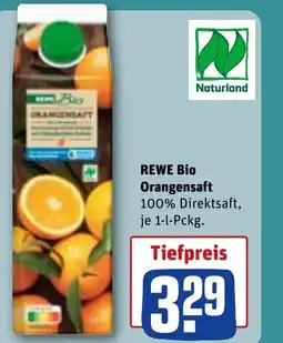 REWE DE REWE Bio Orangensaft tilbud