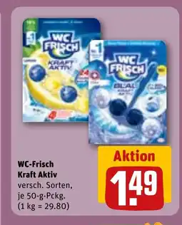 REWE DE WC-Frisch Kraft Aktiv versch. Sorten, tilbud