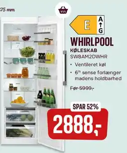 Skousen WHIRLPOOL KØLESKAB tilbud