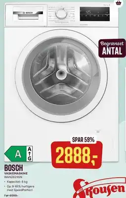 Skousen Bosch vaskemaskine tilbud