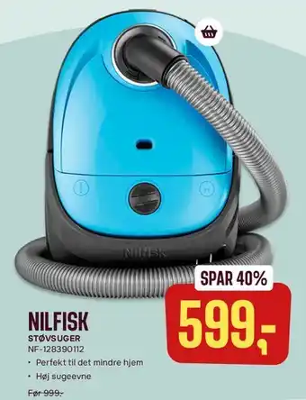 Skousen Nilfisk støvsuger tilbud