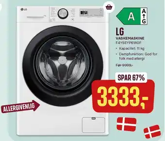 Skousen LG VASKEMASKINE tilbud