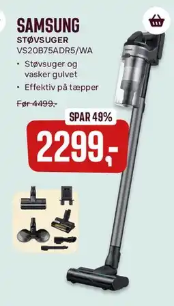Skousen Samsung støvsuger tilbud