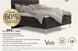 SENG Viva Lux Elevationsseng tilbud