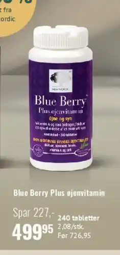 Helsam Blue Berry Plus tilbud