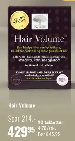 Helsam Hair Volume tilbud