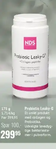 Helsam Probiotic Leaky-G tilbud