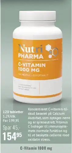 Helsam C-Vitamin 1000 mg tilbud