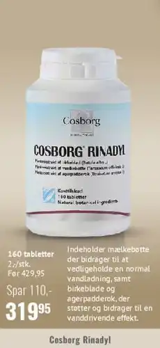 Helsam Cosborg Rinadyl tilbud