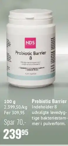 Helsam Probiotic Barrier tilbud