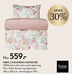 SENG HØIE CASSANDRA SENGETØJ tilbud