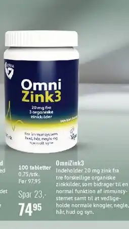 Helsam OmniZink3 tilbud