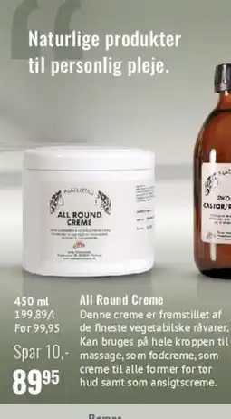 Helsam All Round Creme 450 ml tilbud