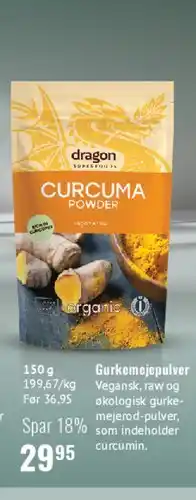 Helsam Curcuma Powder tilbud