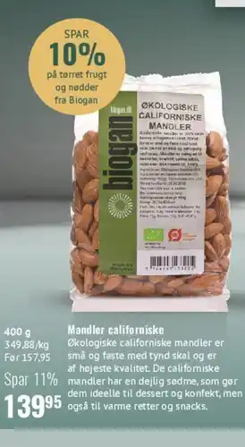 Helsam Mandler californiske tilbud