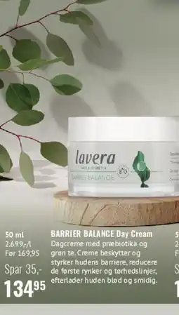 Helsam BARRIER BALANCE Day Cream tilbud