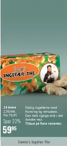 Helsam Jiamin's Ingefær The tilbud