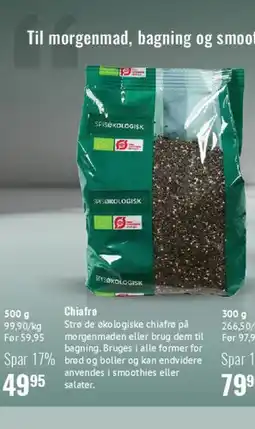 Helsam Chiafrø tilbud