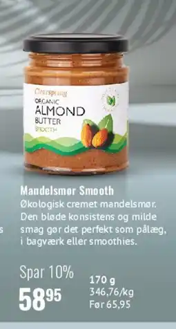 Helsam Mandelssmør Smooth tilbud
