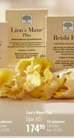 Helsam Lion’s Mane Plus tilbud