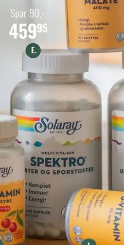 Helsam E. Spektro Multi-Vita-Min tilbud