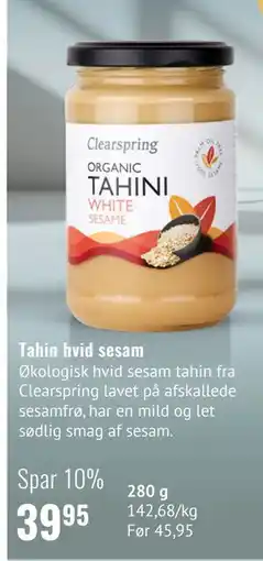 Helsam Tahin hvid sesam tilbud