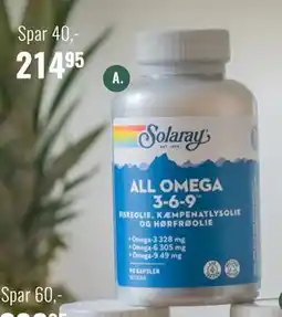 Helsam All Omega-3-6-9 tilbud