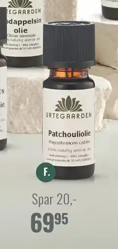 Helsam Patchouliolie tilbud