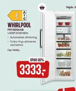 Skousen FRYSESKAB tilbud