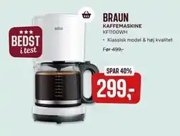 Skousen KAFFEMASKINE tilbud