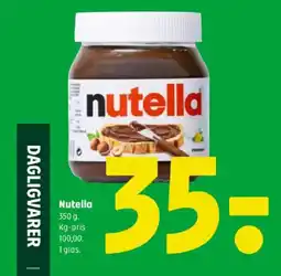 Coop 365 Nutella tilbud