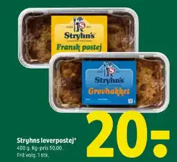 Coop 365 STRYHNS Leverpostej tilbud