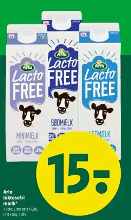 Coop 365 ARLA Laktosefri mælk tilbud
