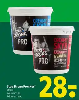 Coop 365 STAY STRONG Pro skyr tilbud