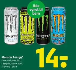 Coop 365 MONSTER Energy tilbud