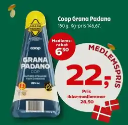 Coop 365 COOP Grana padano tilbud