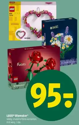 Coop 365 LEGO Blomster tilbud