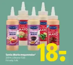 Coop 365 SANTA MARIA Mayonnaise tilbud