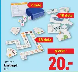 Lidl PLAYTIVE® Familiespil tilbud
