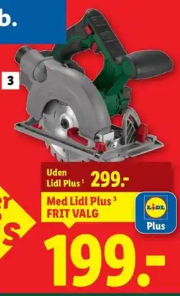 Lidl PARKSIDE® Batteridreven håndrundsav 20 V tilbud
