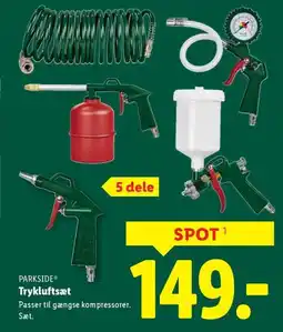 Lidl PARKSIDE® Trykluftsæt tilbud
