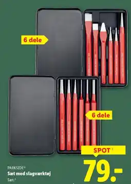 Lidl PARKSIDE® Sæt med slagværktøj tilbud
