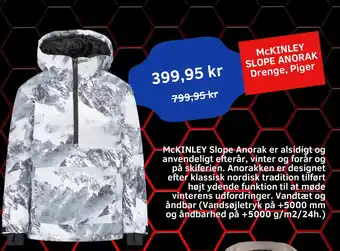 MCKINLEY SLOPE ANORAK Drenge, Piger