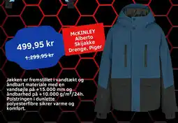 Intersport MCKINLEY Alberto Skijakke Drenge, Piger tilbud