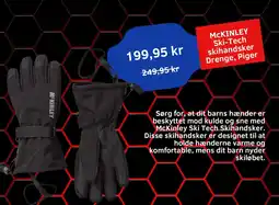 Intersport MCKINLEY Ski-Tech skihandsker Drenge, Piger tilbud