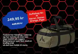 Intersport Duffelbag Str. M Herrer, Damer, Drenge, Piger tilbud