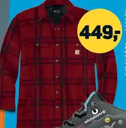 Johannes Fog Carhartt skjortejakke tilbud