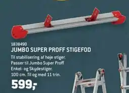 Johannes Fog Jumbo Super proff stigefod tilbud