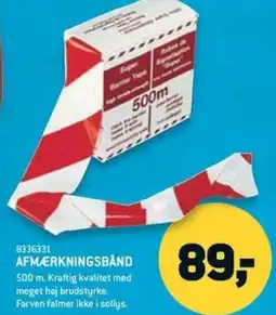 Johannes Fog Afmærkningsbånd tilbud