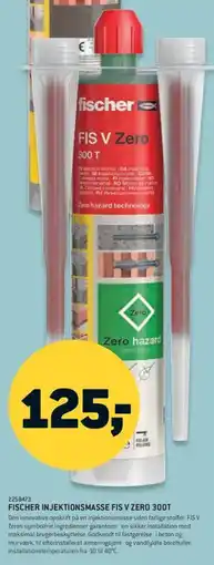 Johannes Fog FISCHER Injektionsmasse Fis V zero 300T tilbud
